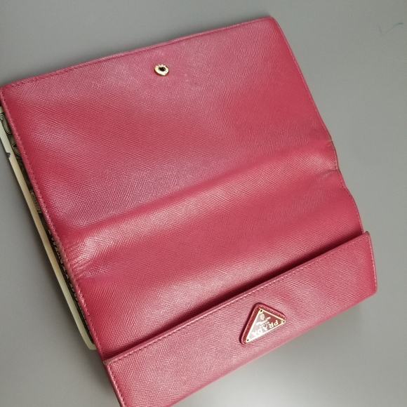 PRADA Beautiful Double Sided Flap wallet Italy - Picture 15 of 16
